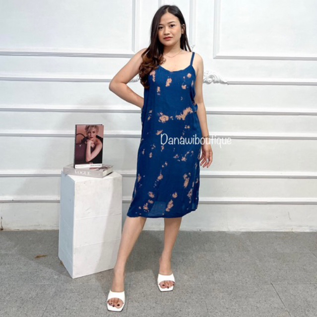 Daster Narini Bali Tie Dye Tali Satu Adem dan Lembut