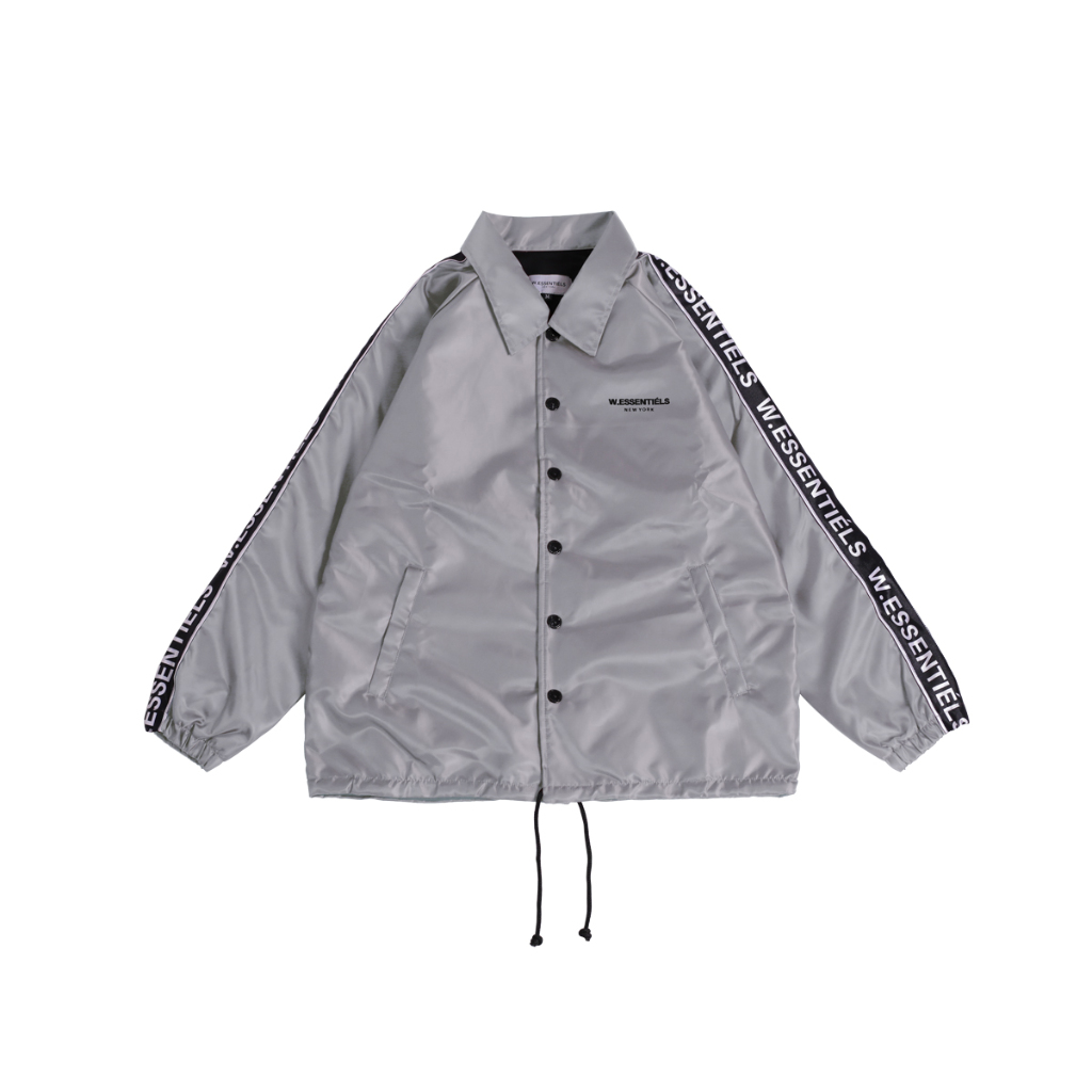 W.Essentiels Jaket Delibes Windbreaker Asphalt