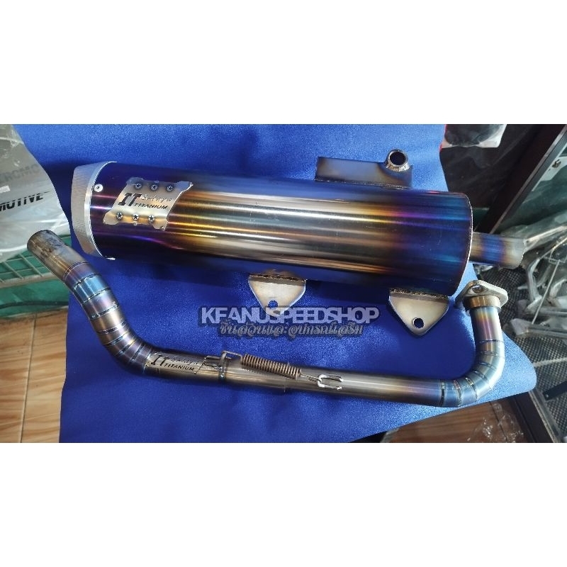 Knalpot Titanium It Salaya Thailand Yamaha Nmax Old