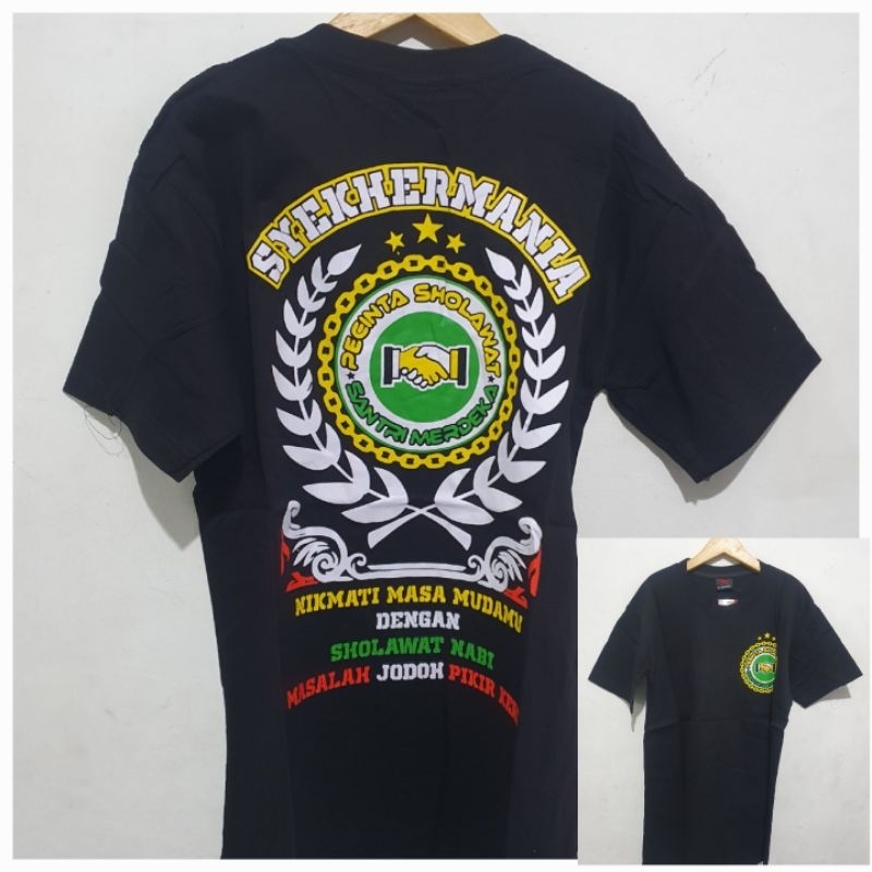 kaos atasan anak SYEKHERMANIA SANTRI MERDEKA