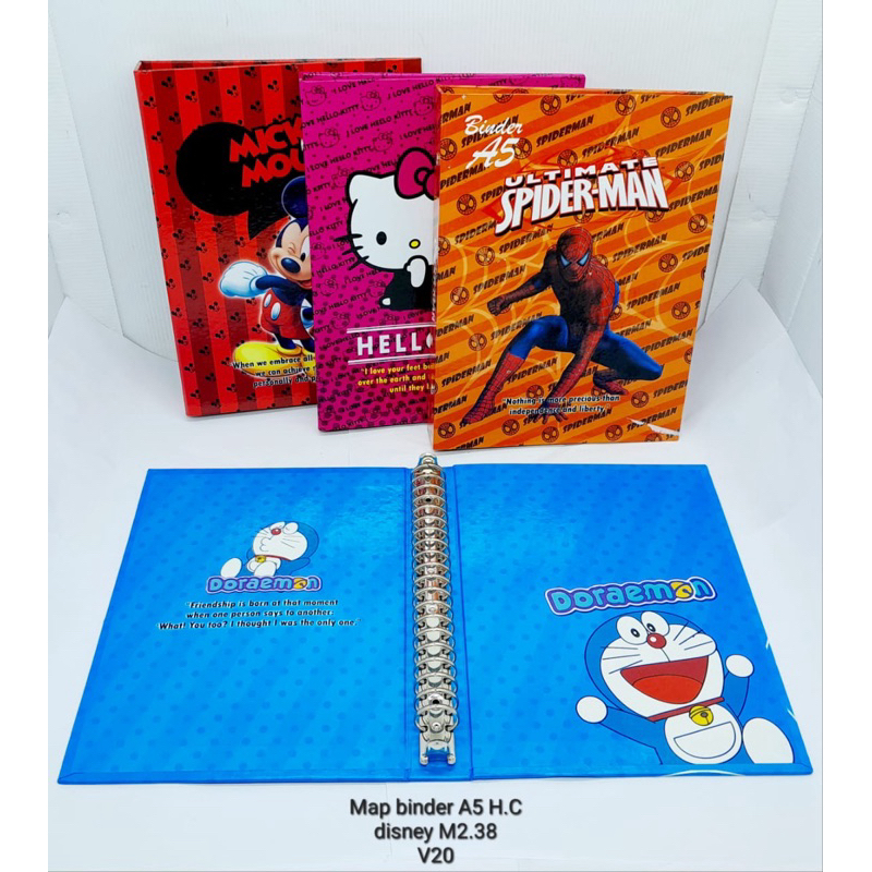 

Map Binder A5 hardcover BISA PILIH GAMBAR