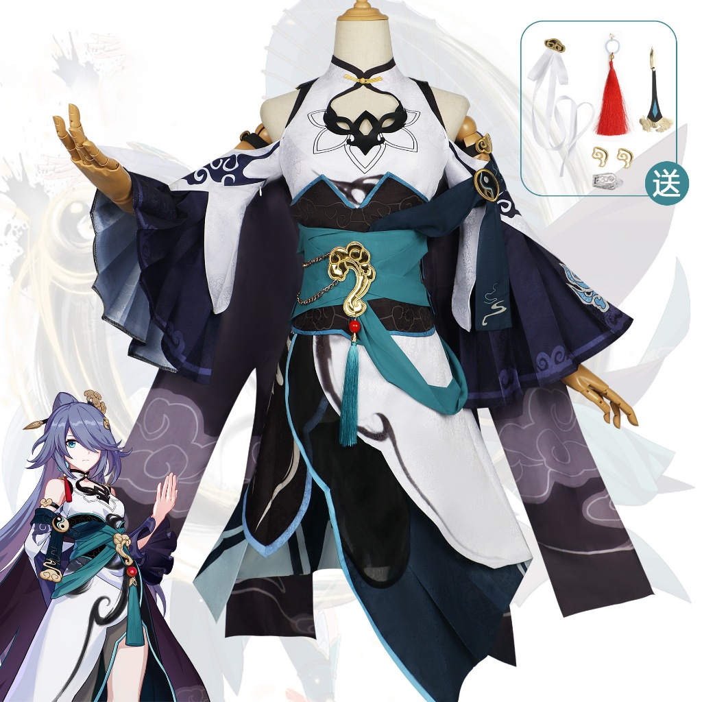 Fu Hua Cosplay Game Honkai Impact 3rd Cosplay Costume Anime Outfits Honkai Impact 3 Cosplay Women fo