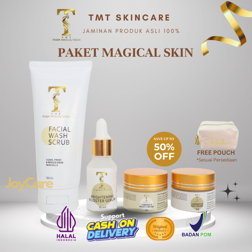 Paket Perawatan Basic Flek Treatment TMT skincare / TRISEN MAGICAL TOUCH Joyskincare.bekasi