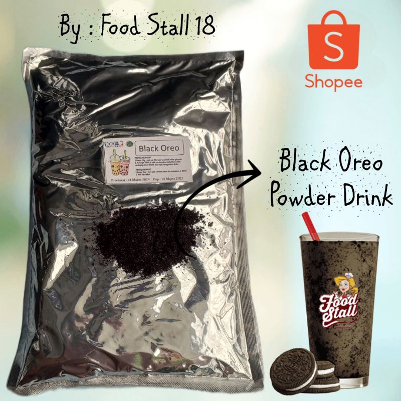 

Bubuk Minuman Owreo Hitam 1 Kg - Powder Drink Black Owreo 1000gr