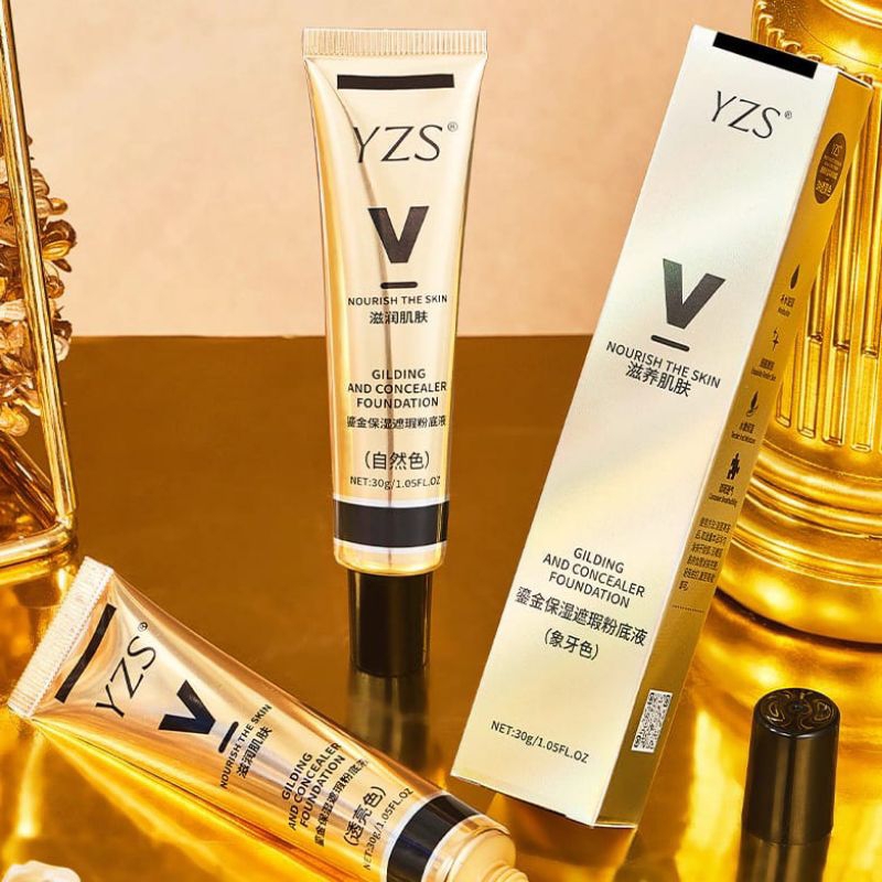 Original YZS Foundation matte tahan lama fondation viral