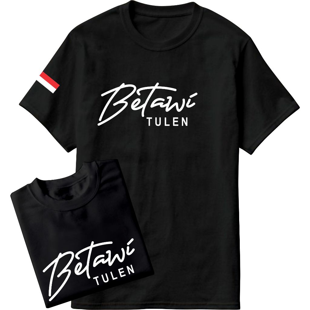 Kaos BETAWI TULEN / KAOS KATA KATA LUCU / Bisa COD / Kaos Pria dan Wanita / Kaos Murah / Kaos Kekini