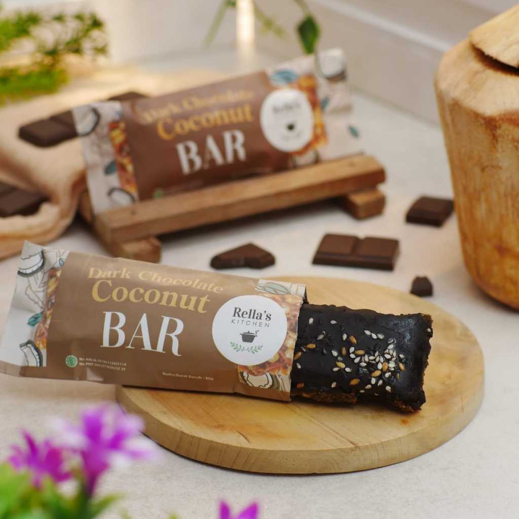 

Dark Chocolate Coconut Bars