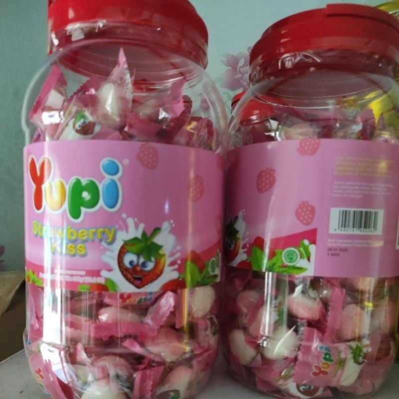 

permen yupi pink toples loss pack mangga dan fruity puff