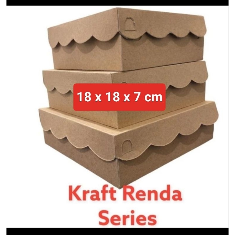 SNACK BOX R8 | Kotak Makan 18x18x7 | Kotak Snack | Kotak Nasi 18x18x7 | Kemasan Nasi Kotak | Box Nas