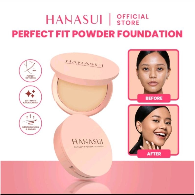 Powder Foundation // Hanasui Perfect Fit Powder Foundation
