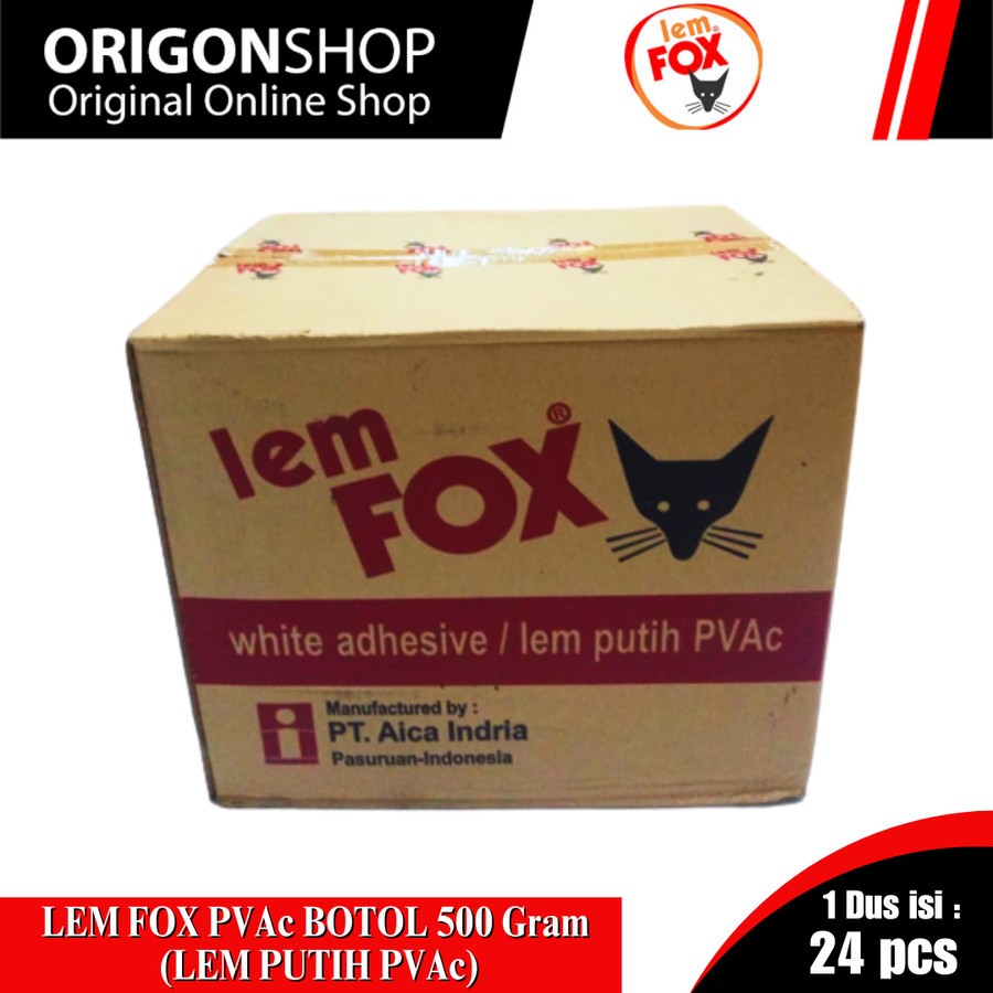 

ucl_gramari - lem fox pvac kayu botol 1kg - 1 dus 24 pcs harga grosir