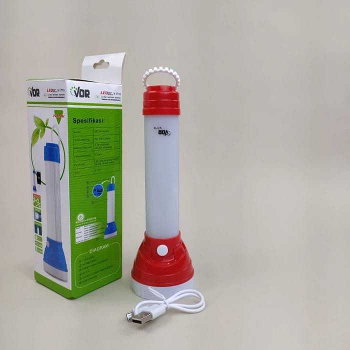 Lampu Senter Emergency VDR Lampu Senter Charge VDR