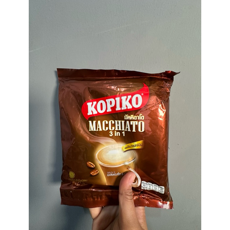 

KOPIKO MACCHIATO 3 IN 1 ISI 7 SACHET ORIGINAL THAILAND