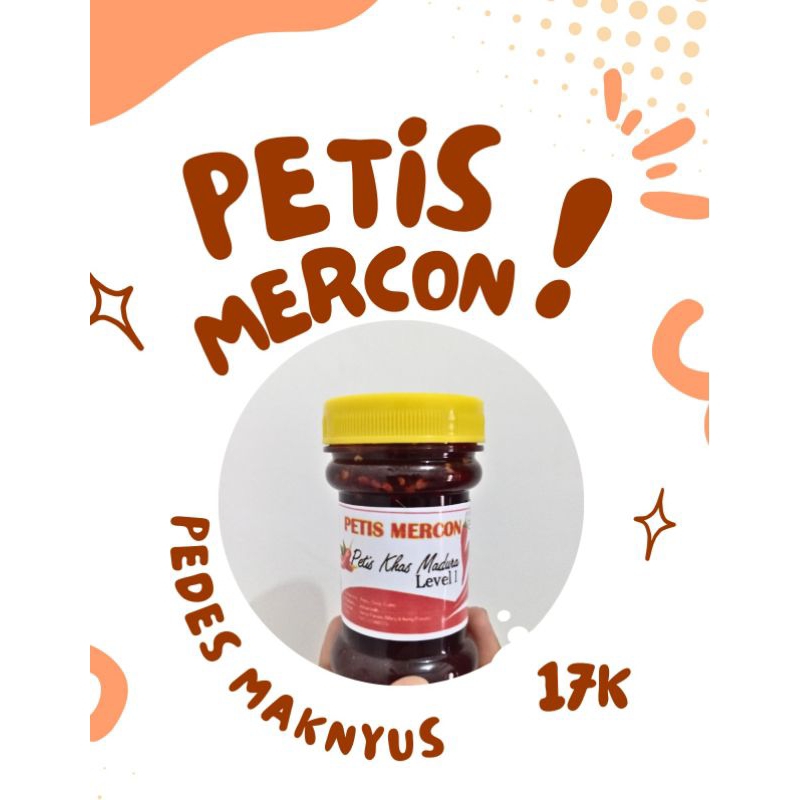 

petis mercon/pedas maknyus