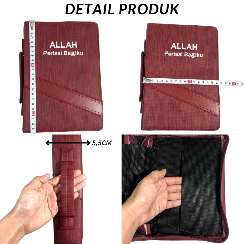 

InJO Sampul Alkitab + Sampul Kidung Jemaat Besar - Cover Tas Buku Alkitab Sampul Kitab Suci