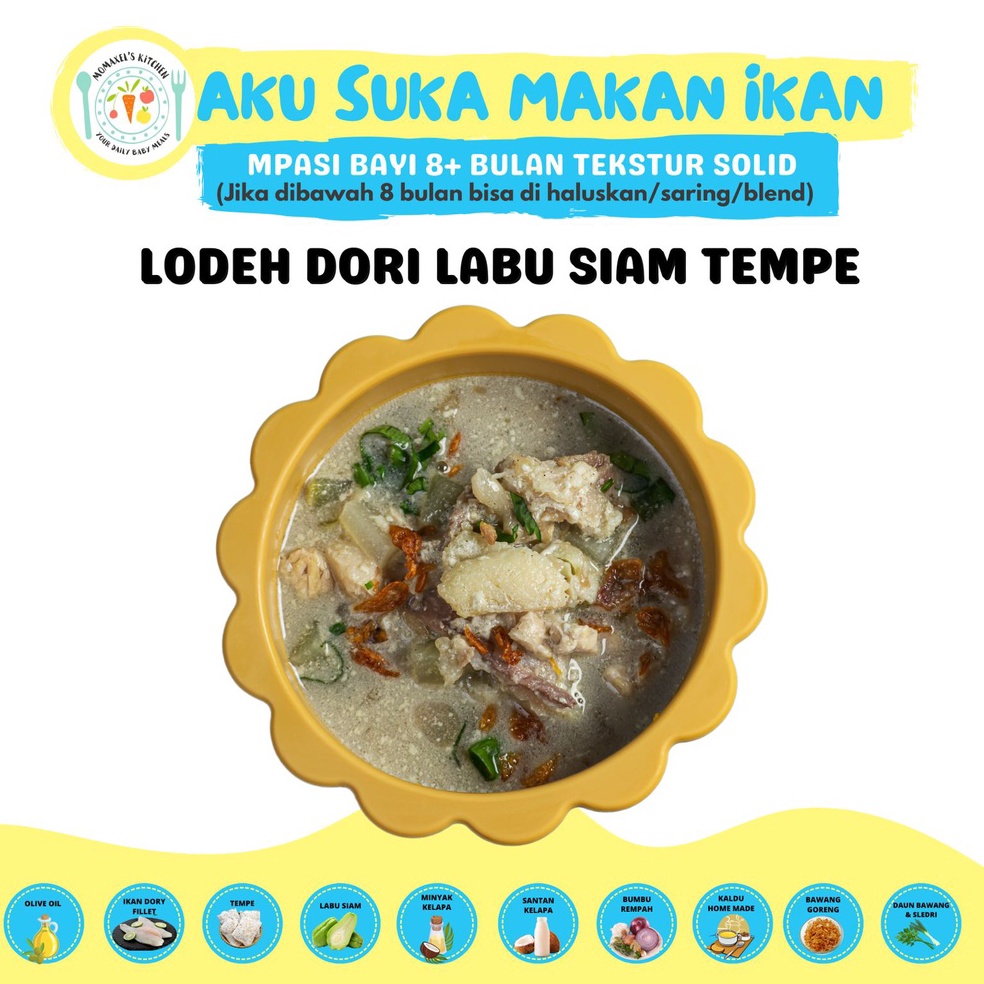 

KJB925 Terlaku LODEH DORY LABU SIAM TEMPE SANTAN CATERING MAKANAN BAYI MPASI FROZEN BEKUPENAMBAH BERAT BADAN ANAK
