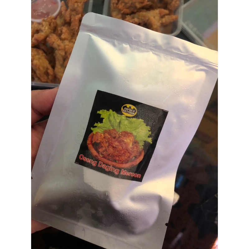 

Oseng daging mercon