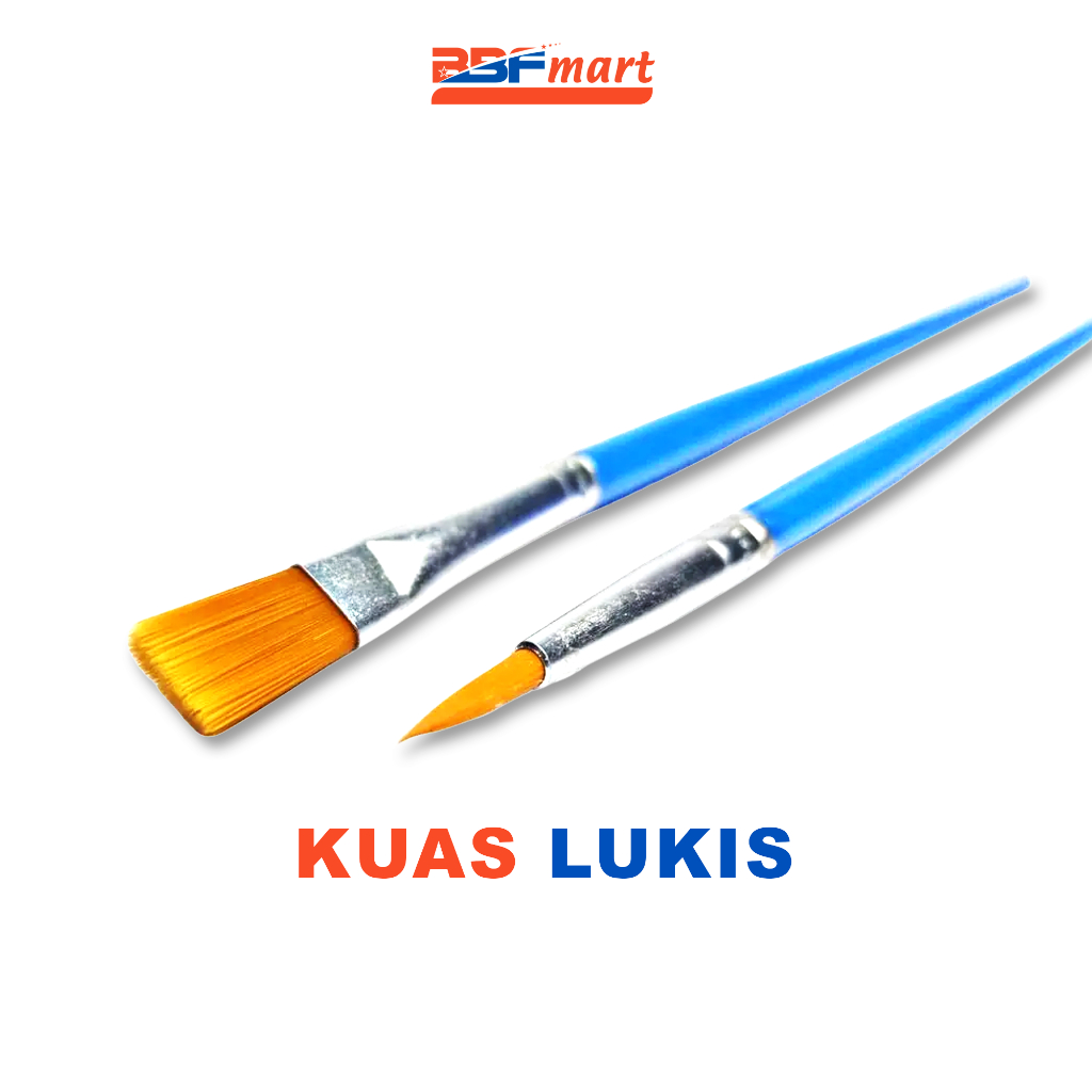 

Kuas Lukis Bulu Halus Nylon Painting Brush