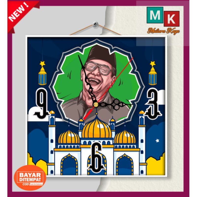 POSTER JAM DINDING ULAMA NU