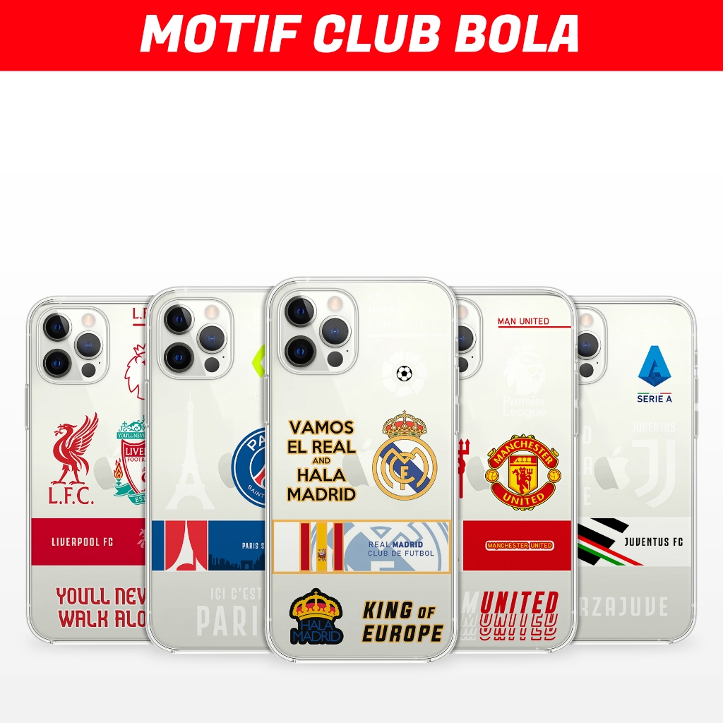 Case Motif BOLA IPHONE IP 6 IP 7 IP 8 IP 11 IP 13 IP 12 IP 14 PROMAX IP XR IPX 7+ MIRACLE CASE CASE 