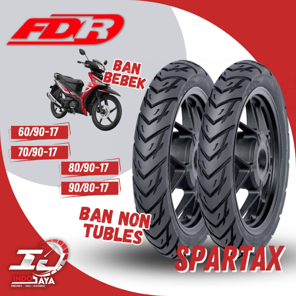 [BAYAR DI TEMPAT] BAN FDR SPARTAX / SPARTA-X / BAN ASPIRA TUBETYPE (NON TUBELESS) AT-801X / AT801 X 