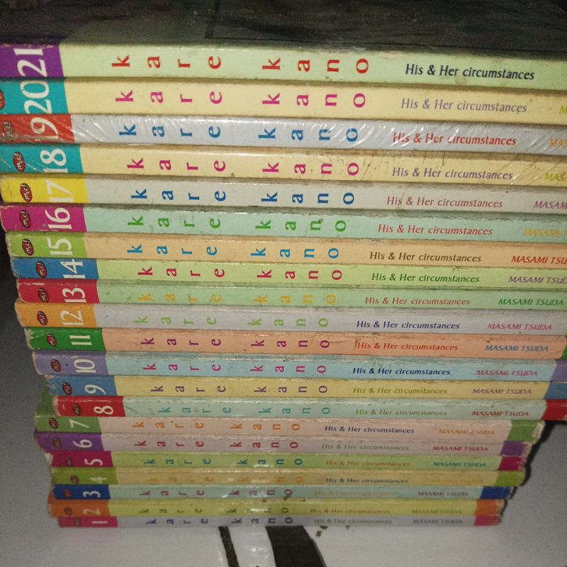 buku komik anak remaja kare kano 1-21 lengkap tamat original