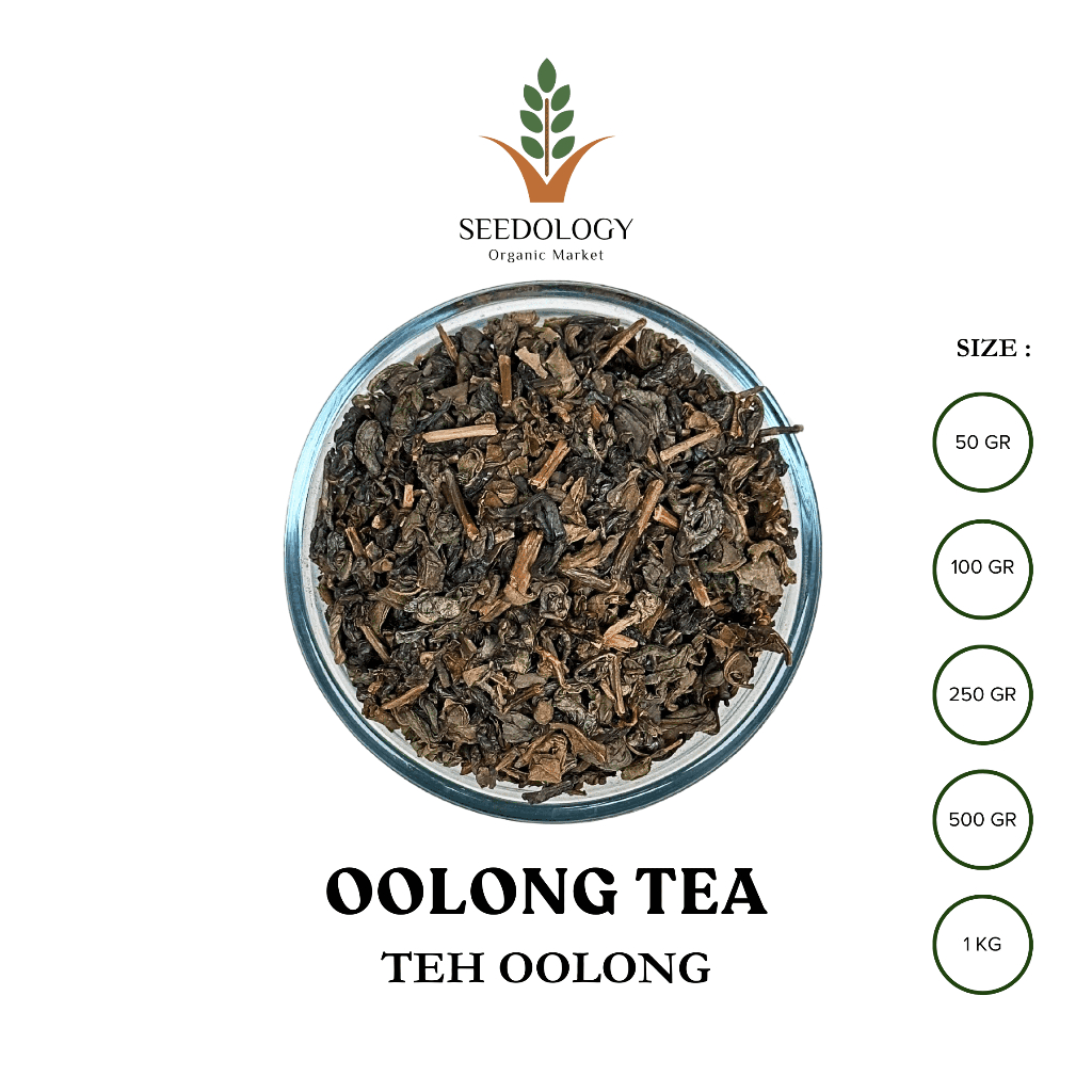 

Daun Teh Oolong 1kg - Oolong Tea / Organik / Premium