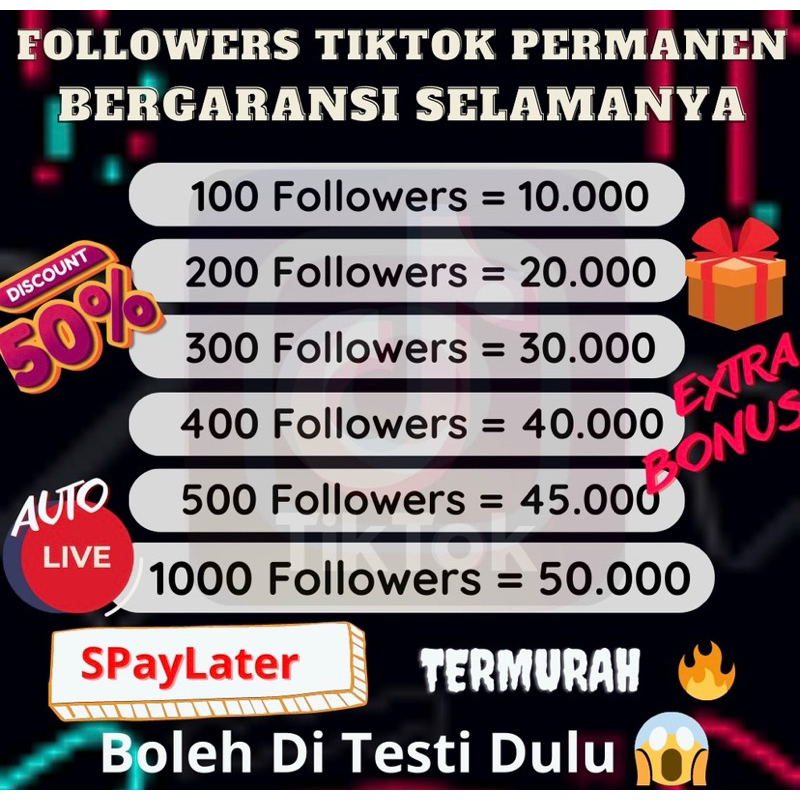 Followers real aktif permanen