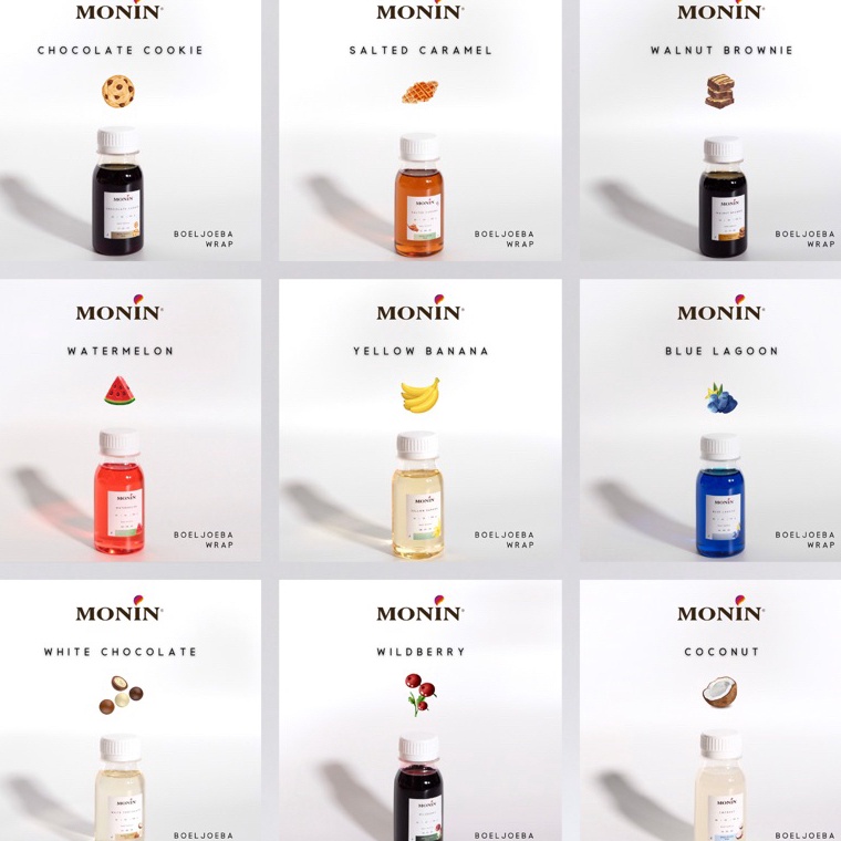 

VOR811 FREE ONGKIR Monin All Varian Coffee Syrup Repack 3 5 1 g I