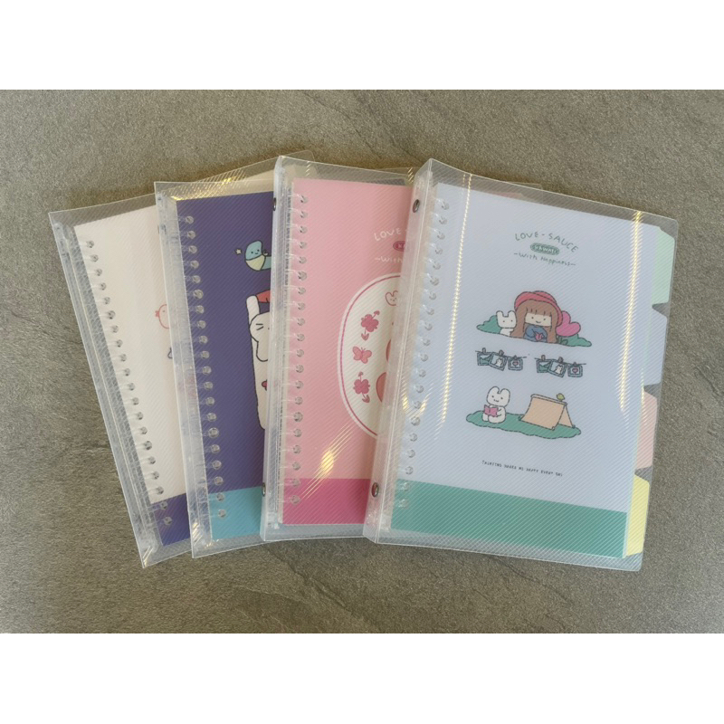 

Binder A5 B5 Wengu Motif Girl Slide Ring (B0243)