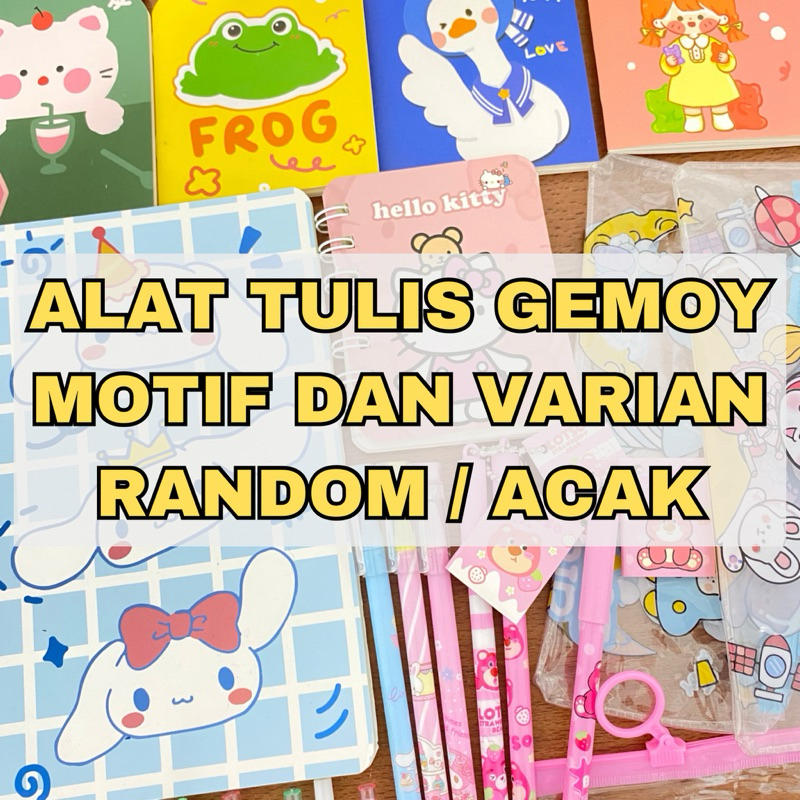 

PAKET USAHA Alat Tulis RANDOM / Alat Tulis Keren / Paket Sekolah / Paket Pelajar BISA COD