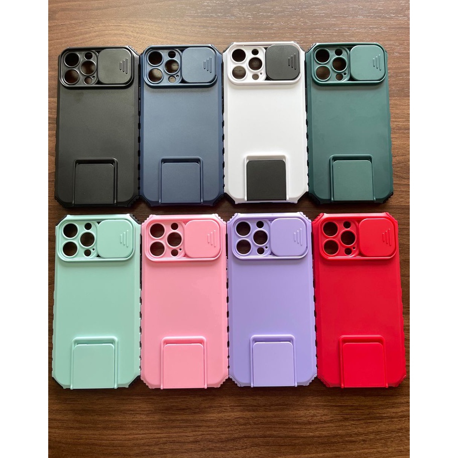 HVC takinSoft Case Samsung A12 M12 A5S A3 A5 A7 A51 A52 4G 5G A52S A53 A73 A72 A33 5G Stand Dudukan 