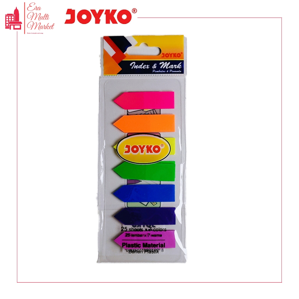 

Pembatas & Penanda 25 lembar x 7 warna IM 31 Joyko / Index & Mark IM-31