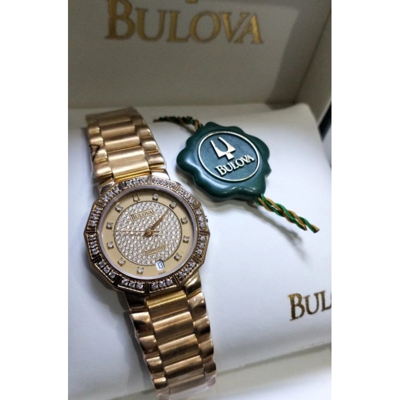 Bulova Watch Original 47M Unisex Jam Tangan Original