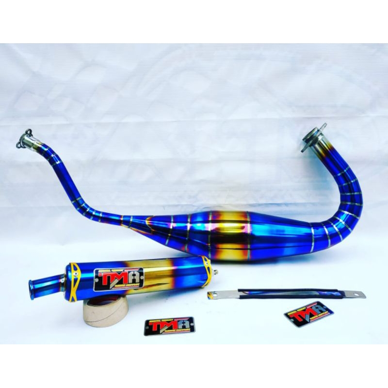 Knalpot Racing Kawasaki Ninja 150 R-RR-SS PELANGI