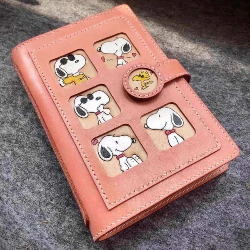 

Peanuts Snoopy A6 Binder Diary Loose Leaf Notebook Planner Anime