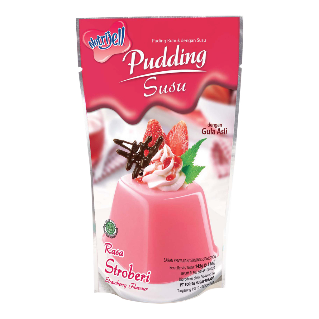 

Pudding Stroberi Nutrijell Susu Nutri Jell Strawberry