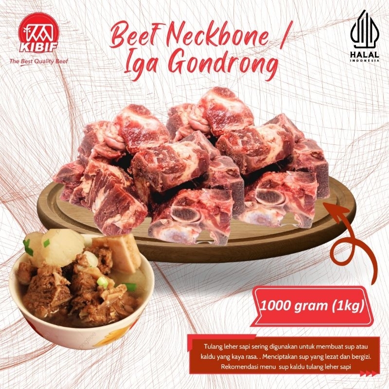 

Beef Neckbone / Iga Gondrong 1kg