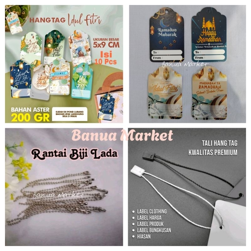 HANG TAG IDHUL FITRI | KARTU UCAPAN IDHUL FITRI | HANG TAG LEBARAN | HANGTAG RAMADHAN | KARTU UCAPAN