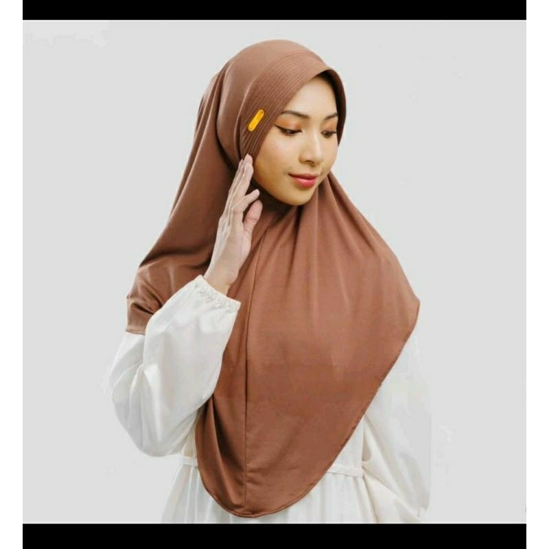 HIJAB BERGO HAMIDAH XL INSTAN JUMBO | BAHAN JERSY PREMIUM