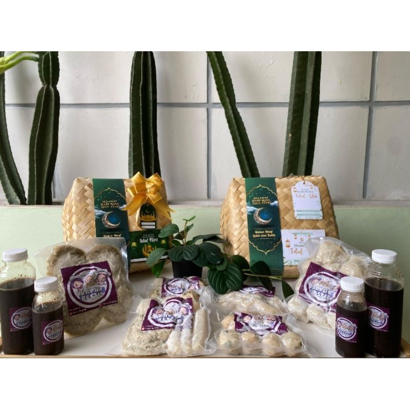

HAMPERS PEMPEK EDISI LEBARAN (PAKET HEMAT), FREE UCAPAN