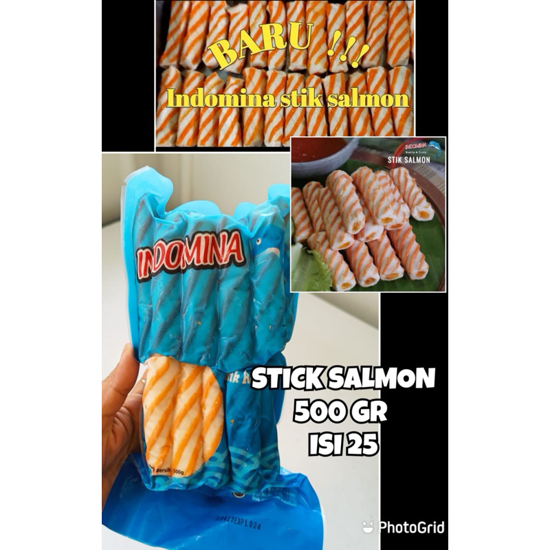 

stick salmon 500 gr indomina