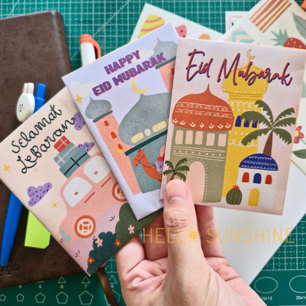 

AMPLOP LEBARAN / ANGPAO LEBARAN / 6 PCS