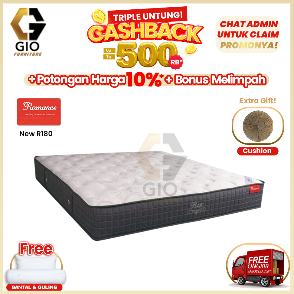 Kasur Romance New R180 / Romance Springbed New R180 (Hanya Kasur)