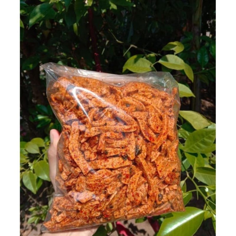 

Basreng pedas daun jeruk 500gram