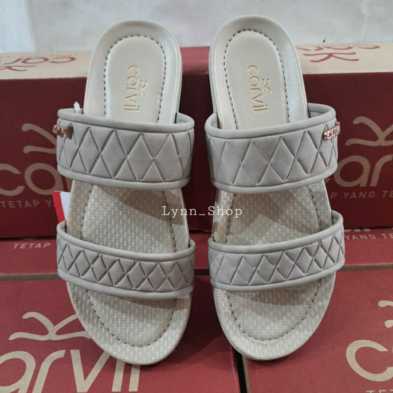 CARVIL ARRIN-02L DAN LYORA-02L #New Sandal Carvil Wanita 100% Ori