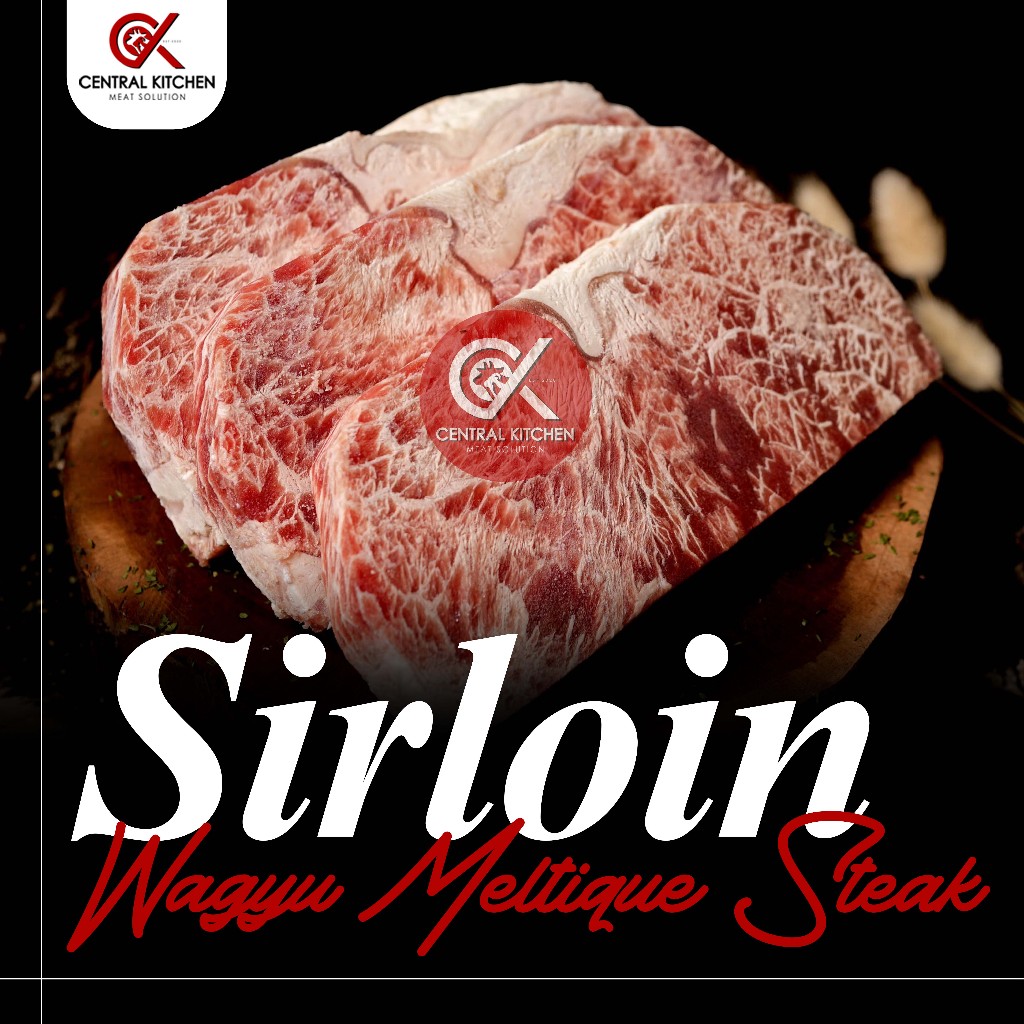 

Daging Sapi Wagyu Sirloin Meltique Meltik Beef Steak 200gr