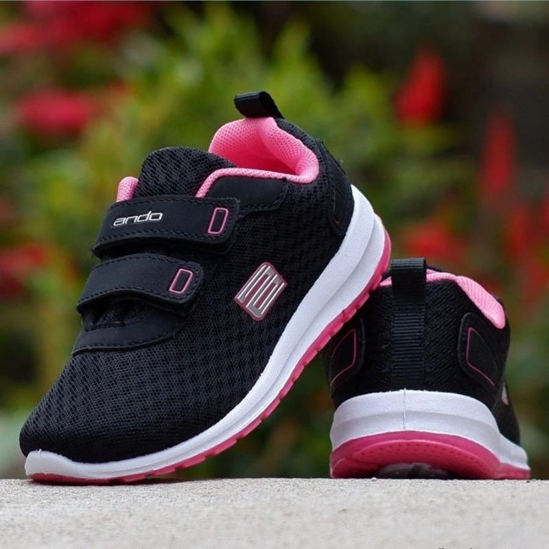 ORIGINAL - Sepatu Anak Ando Zora / Nitta / Bsc / Sepatu sekolah Anak perempuan Ando / sepatu anak TK