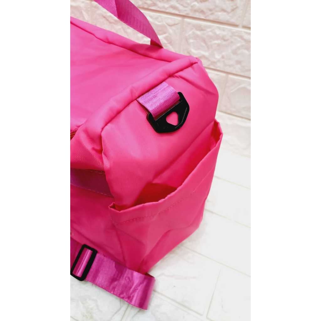 BEST DEALS Tas Travel PINK Tas Gym Tas Olahraga Pink Fashion Import #1260
