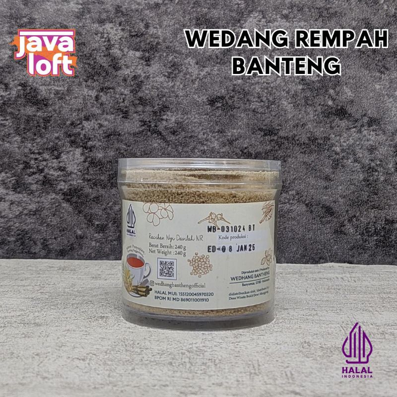 

Wedhang Rempah Bantheng Instan Wedang Uwuh Premium